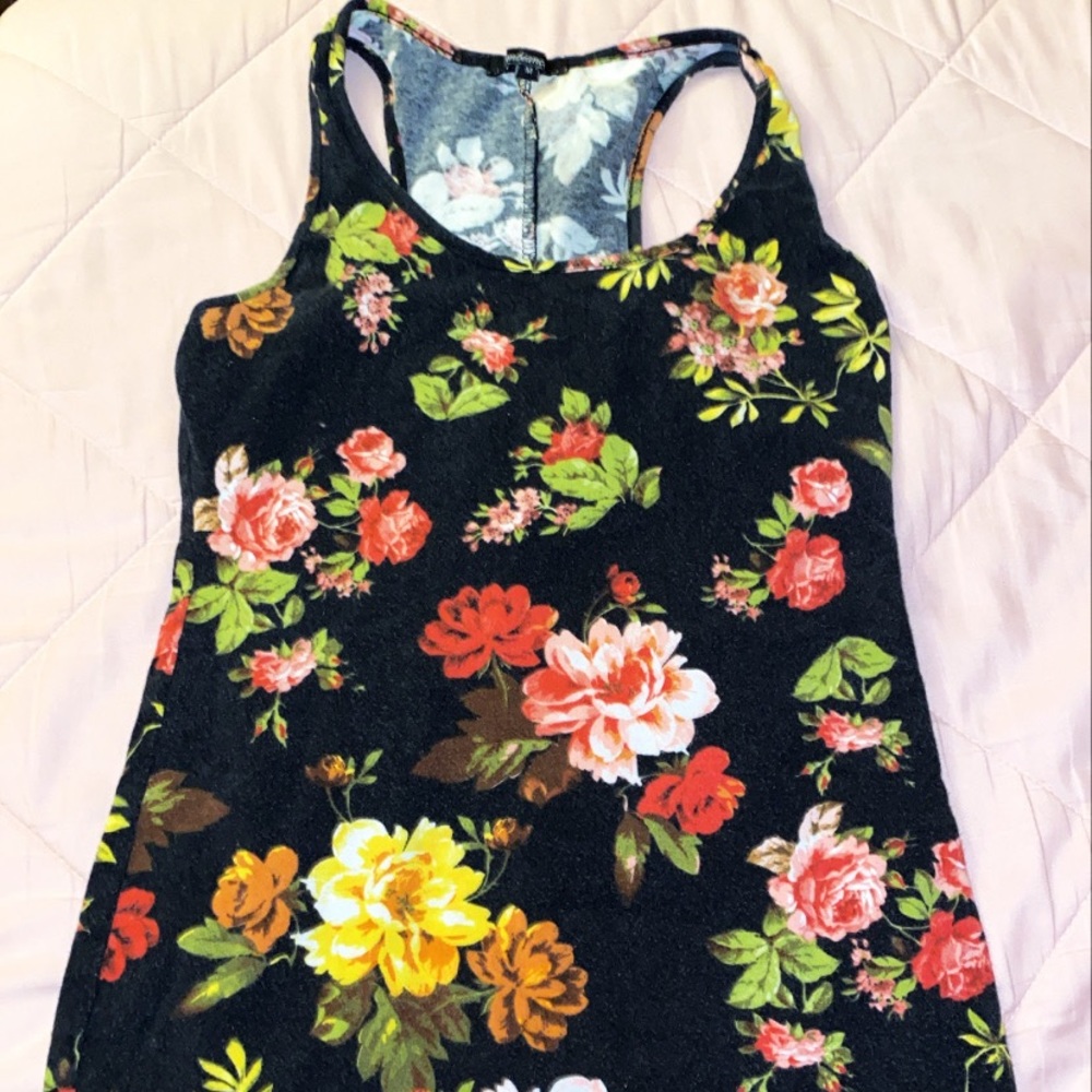 Racer back Mini Dress - Picture 3 of 4